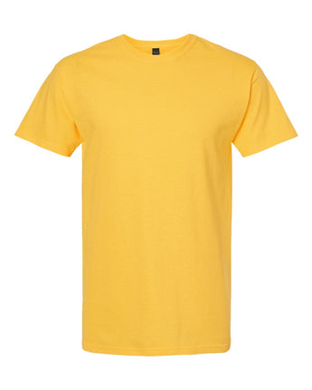 Pretreated M&O 4800 Gold Soft Touch T-Shirt - Yellow