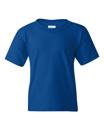 Pretreated Gildan 5000B Youth Heavy Cotton T-Shirt - Royal