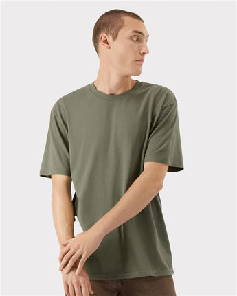 Pretreated American Apparel 5389 Unisex Sueded Tee - Lifestyle