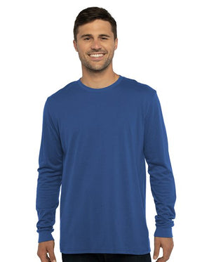 Pretreated Next Level 6411 Unisex Sueded Long Sleeve Tee - Lifestyle