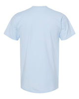Pretreated Tultex 290 Unisex Heavyweight Jersey T-Shirt - Baby Blue - Back