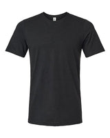 Pretreated Tultex 602CVC Unisex Combed CVC T-Shirt - Heather Black