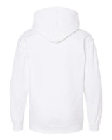 Pretreated Tultex 320Y Youth Hooded Sweatshirt - White - Back