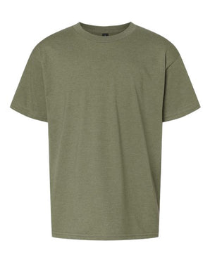Pretreated Gildan 64000BCVC Softstyle CVC Youth T-Shirt - Cactus