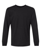 Pretreated Next Level 3311 Youth Cotton Long Sleeve Tee - Black
