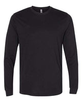 Pretreated Next Level 6411 Unisex Sueded Long Sleeve Tee - Black