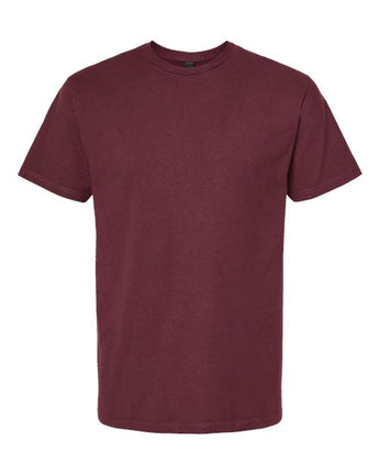 Pretreated Tultex 290 Unisex Heavyweight Jersey T-Shirt - Burgundy