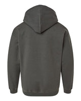 Pretreated Tultex 320Y Youth Hooded Sweatshirt - Charcoal - Back