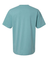 Pretreated American Apparel 5389 Unisex Sueded Tee - Sueded Arctic - Back