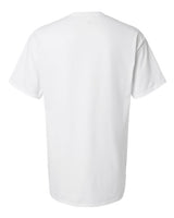 Pretreated Hanes 5280T Unisex Essential-T Tall T-Shirt - White - Back