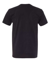 Pretreated Next Level 6410 Unisex Sueded Tee - Black - Back