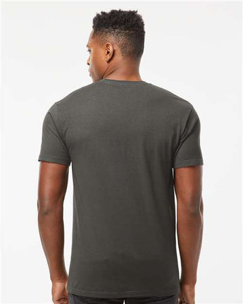 Pretreated Tultex 290 Unisex Heavyweight Jersey T-Shirt - Charcoal - On Model - Back