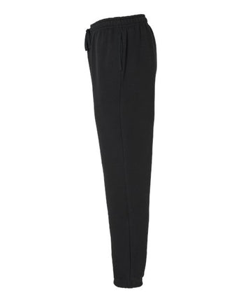 Pretreated American Apparel RF491 Unisex ReFlex Fleece Sweatpants - Black - Side