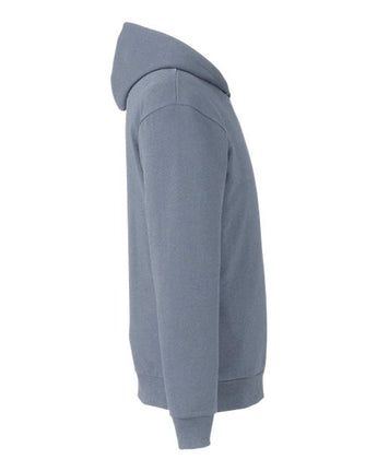 Pretreated econscious EC5300 Unisex Reclaimist Fiber Hooded Sweatshirt - Basalt Grey - Side