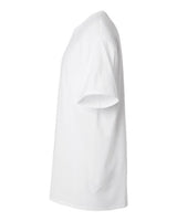 Pretreated Hanes 5280T Unisex Essential-T Tall T-Shirt - White - Side