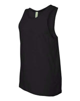 Pretreated Next Level 3633 Unisex Cotton Tank - Black - Side