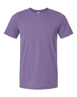 Pretreated Tultex 602CVC Unisex Combed CVC T-Shirt - Heather Deep Purple