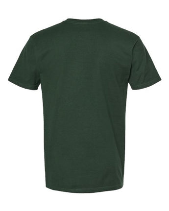 Pretreated Tultex 290 Unisex Heavyweight Jersey T-Shirt - Forest - Back