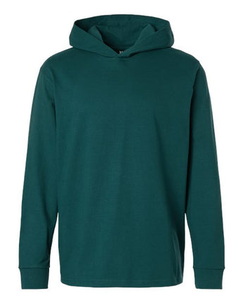 Pretreated Gildan 75500 Unisex Hammer Maxweight Hooded T-Shirt - Fan Marine Green