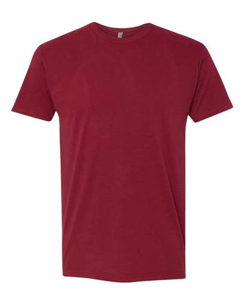 Pretreated Next Level 6410 Unisex Sueded Tee - Cardinal