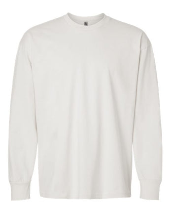 Pretreated Next Level 7211 Unisex Heavyweight Long Sleeve Tee - Bone