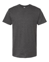 Pretreated Tultex 290 Unisex Heavyweight Jersey T-Shirt - Heather Charcoal