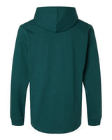 Pretreated Gildan 75500 Unisex Hammer Maxweight Hooded T-Shirt - Fan Marine Green - Back