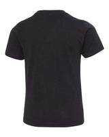 Pretreated Next Level 3312 Youth CVC Tee - Black - Back