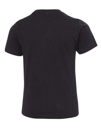 Pretreated Next Level 3312 Youth CVC Tee - Black - Back