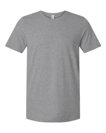 Pretreated Tultex 602CVC Unisex Combed CVC T-Shirt - Heather Grey