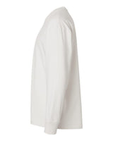Pretreated Next Level 7211 Unisex Heavyweight Long Sleeve Tee - Bone - Side