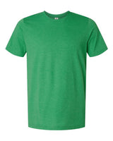 Pretreated Tultex 602CVC Unisex Combed CVC T-Shirt - Heather Kelly
