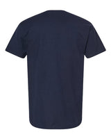Pretreated Tultex 290 Unisex Heavyweight Jersey T-Shirt - Navy - Back
