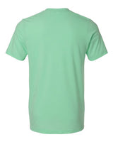 Pretreated Tultex 602CVC Unisex Combed CVC T-Shirt - Heather Light Mint - Back