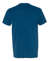 Pretreated Next Level 6410 Unisex Sueded Tee - Cool Blue - Back