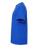 Pretreated Tultex 290 Unisex Heavyweight Jersey T-Shirt - Royal - Side