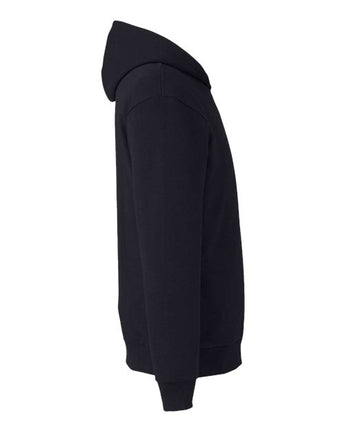 Pretreated econscious EC5300 Unisex Reclaimist Fiber Hooded Sweatshirt - Black - Side