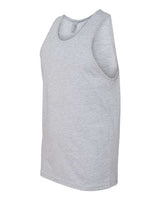Pretreated Next Level 3633 Unisex Cotton Tank - Heather Grey - Side