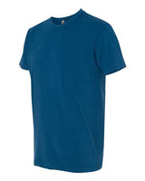 Pretreated Next Level 6410 Unisex Sueded Tee - Cool Blue - Side