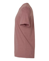 Pretreated Tultex 602CVC Unisex Combed CVC T-Shirt - Heather Mauve - Side