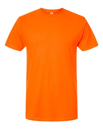 Pretreated Tultex 290 Unisex Heavyweight Jersey T-Shirt - Safety Orange
