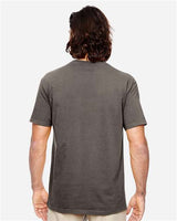 Pretreated econscious EC1000 Unisex Classic T-Shirt - Charcoal - On Model - Back