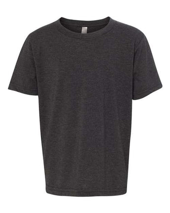 Pretreated Next Level 3312 Youth CVC Tee - Charcoal