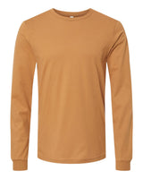 Pretreated BELLA+CANVAS 3501 Unisex Jersey Long Sleeve Tee - Toast