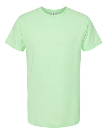 Pretreated Tultex 202 Unisex Fine Jersey T-Shirt - Neo Mint