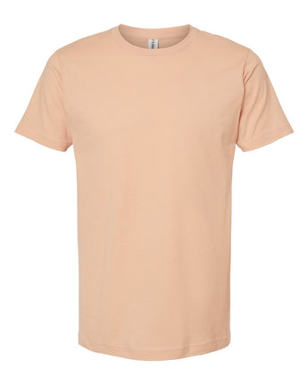 Pretreated Tultex 202 Unisex Fine Jersey T-Shirt - Peach