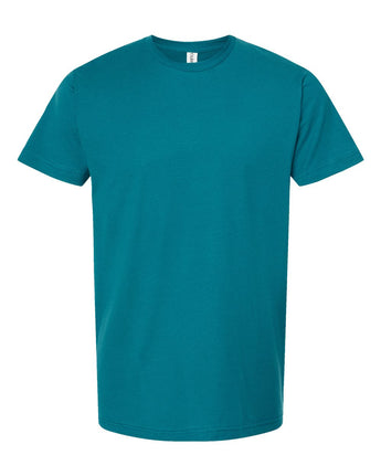 Pretreated Tultex 202 Unisex Fine Jersey T-Shirt - Teal