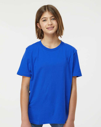 Pretreated Tultex 235 Youth Fine Jersey T-Shirt - Royal