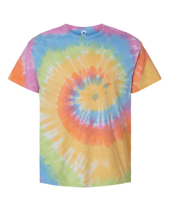 Pretreated Colortone 1000 Unisex Multi-Color Tie-Dyed T-Shirt - Eternity