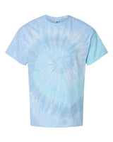 Pretreated Colortone 1000 Unisex Multi-Color Tie-Dyed T-Shirt - Lagoon